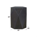 Hanniel End Table, Antique Black Finish Acme