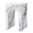 Fritzy End Table, Engineered Stone Finish Acme
