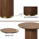 Willene End Table, Walnut Finish Acme