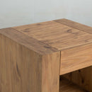 Harlan End Table, Brown Finish Acme
