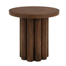 Sanat End Table, Brown Finish Acme