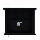 Noralie 47" Fireplace, Mirrored & Faux Diamonds Acme