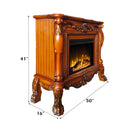 Dresden 47" Fireplace, Cherry Oak Finish Acme