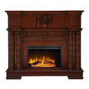 Vendome 59" Fireplace, Cherry Finish Acme