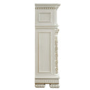 Vendome 59" Fireplace, Antique Pearl Finish Acme