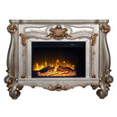 Versailles 47" Fireplace, Antique Platinum Finish Acme
