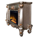 Versailles 47" Fireplace, Antique Platinum Finish Acme