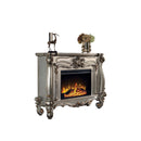 Versailles 47" Fireplace, Antique Platinum Finish Acme
