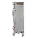 Picardy 59" Fireplace, Antique Pearl Finish Acme