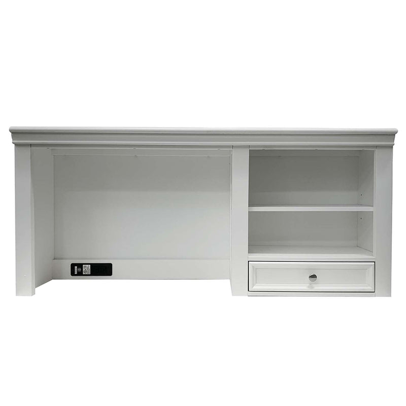 Lacey Writing Hutch, White Finish Acme