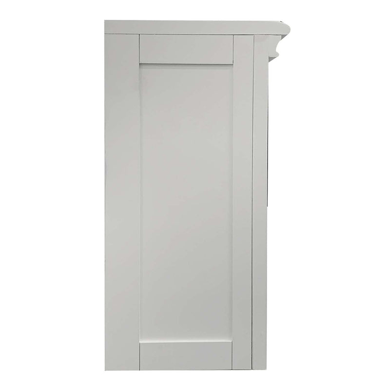 Lacey Writing Hutch, White Finish Acme