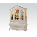 Chantelle Buffet & Hutch, Pearl White Finish Acme