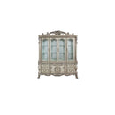Dresden Buffet & Hutch, Vintage Bone White Finish Acme