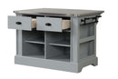 Urrur Kitchen Island, Gray Finish Acme