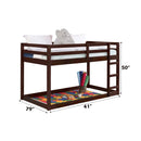 Gaston Twin Loft Bed, Espresso Finish Acme