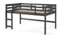 Lara Twin Loft Bed, Gray Finish Acme