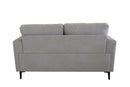 Kyrene 61" Loveseat, Light Gray Linen Acme