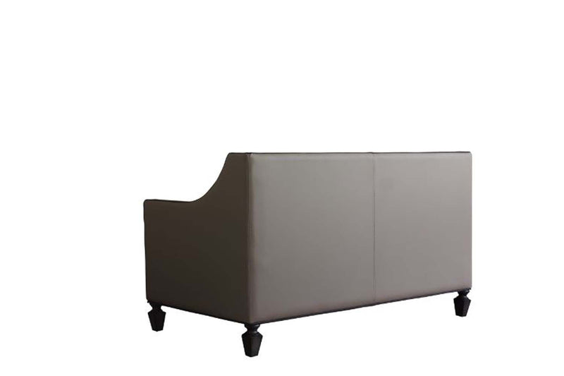 House Beatrice 65" Loveseat w/3 Pillows, Faux Leather Acme