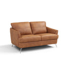 Safi 59" Loveseat, Cappuccino Leather Acme