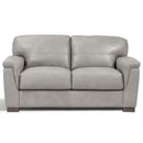 Cornelia 67" Loveseat, Pearl Gray Leather Acme