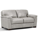 Cornelia 67" Loveseat, Pearl Gray Leather Acme