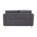 Yuina 60" Loveseat, Gray Linen Acme