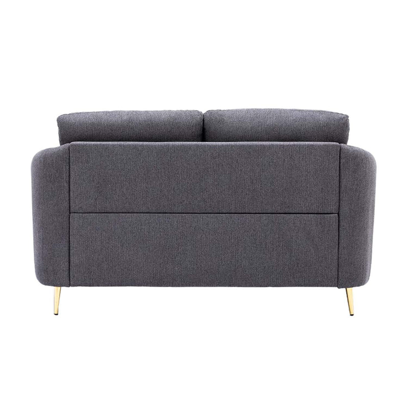 Yuina 60" Loveseat, Gray Linen Acme