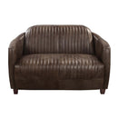 Brancaster 50" Loveseat, Antique Slate Top Grain Leather Acme