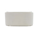 Odette 64" Loveseat w/2 Pillows, Beige Chenille Acme