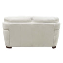 Edrice 68.9" Loveseat, Ice Gray Top Grain Leather Acme