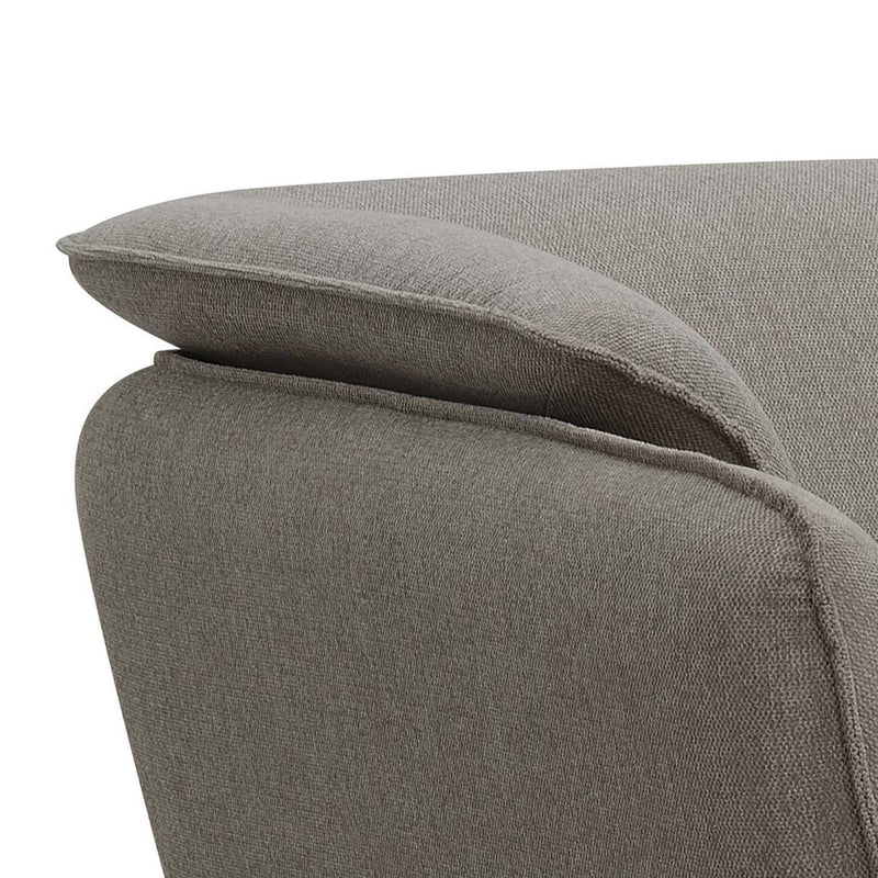 Nayeli 65" Loveseat, Brown Linen Acme