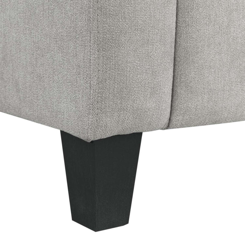 Horatio 58" Loveseat, Taupe Chenille Acme