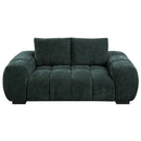 Ferrand 74" Loveseat, Green Linen Acme