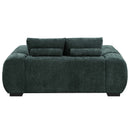 Ferrand 74" Loveseat, Green Linen Acme