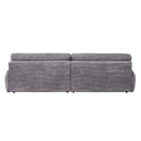 Cadenza 98" Loveseat, Gray Corduroy Acme