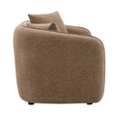 Keith 57" Loveseat w/2 Pillows, Brown Chenille Acme