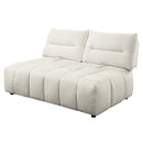 Loanna Modular - 67" Loveseat, Beige Linen Acme