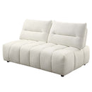 Loanna Modular - 67" Loveseat, Beige Linen Acme