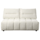 Loanna Modular - 67" Loveseat, Beige Linen Acme