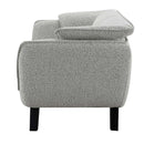 Nayeli 65" Loveseat, Light Gray Boucle Acme