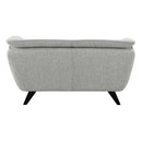 Nayeli 65" Loveseat, Light Gray Boucle Acme