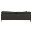 Tadi 69" Loveseat, Black Top Grain Leather Acme