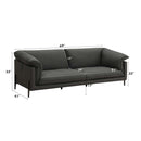 Tadi 69" Loveseat, Black Top Grain Leather Acme