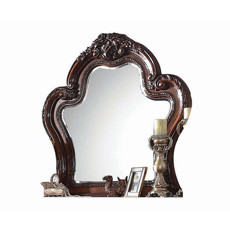 Dresden 46"x46" Mirror, Cherry Oak Finish Acme