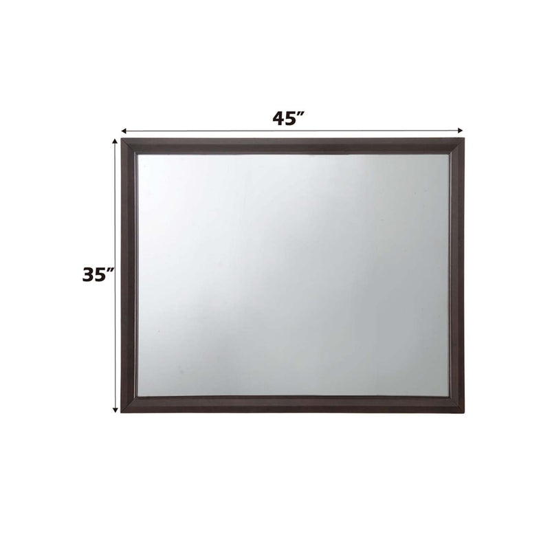 Madison 45"x35" Mirror, Espresso Finish Acme