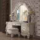 Versailles 48"x47" Mirror, Bone White Finish Acme