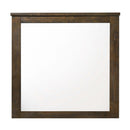 Merrilee 41"x40" Mirror, Oak Finish Acme