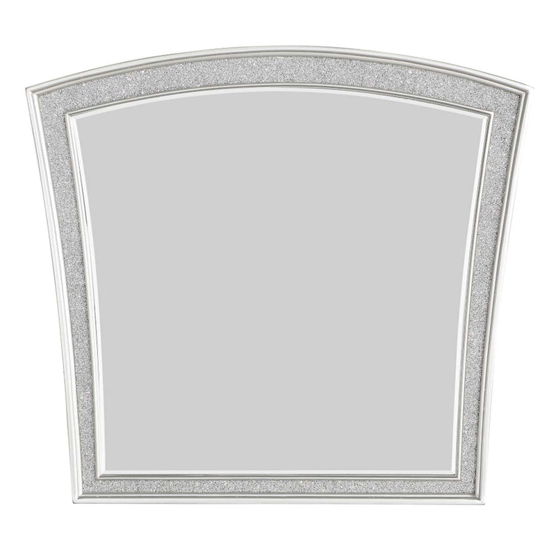Maverick 44"x40" Mirror, Platinum Finish Acme