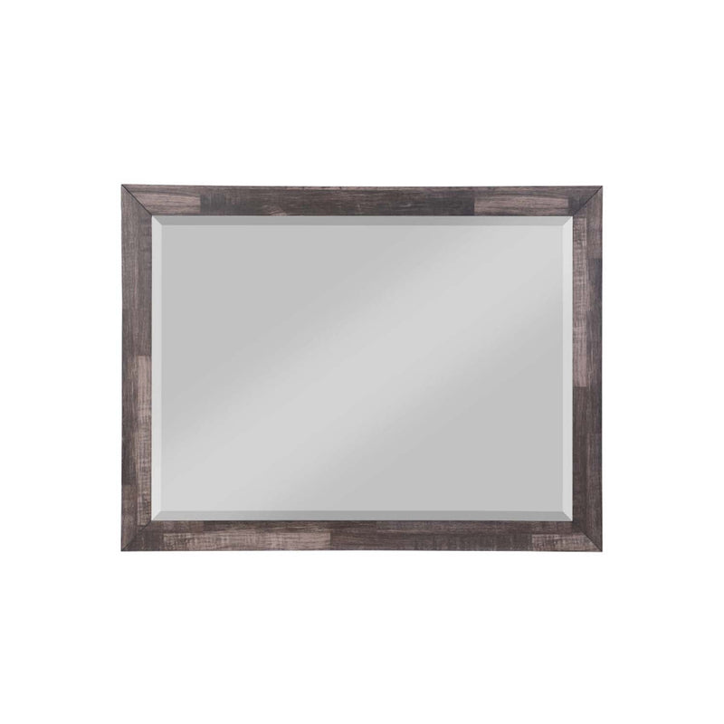 Juniper 48"x36" Mirror, Dark Oak Finish Acme