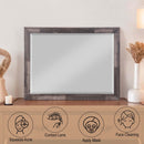 Juniper 48"x36" Mirror, Dark Oak Finish Acme